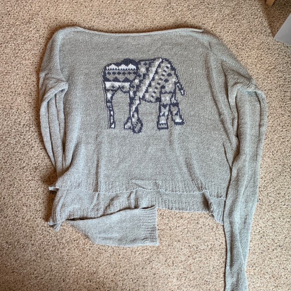 American Eagle elephant sweatshirt
